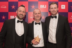 Best International Campaign Winners - BecauseXM L-R Paul Kelly Stephen White and Paddy Davis